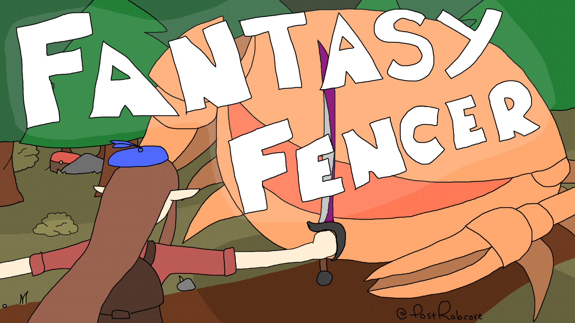 Fantasy Fencer Key Art